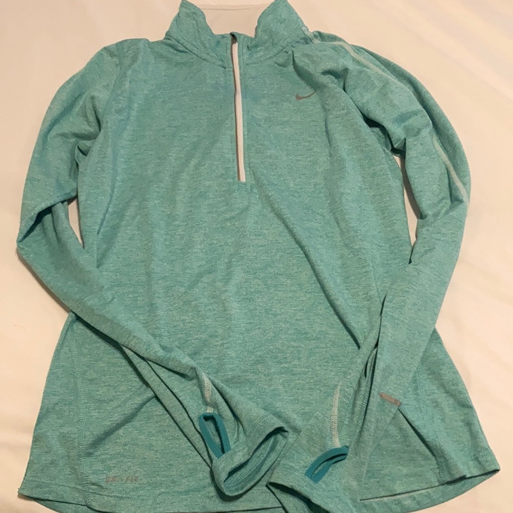 Nike half zip running long sleeve
